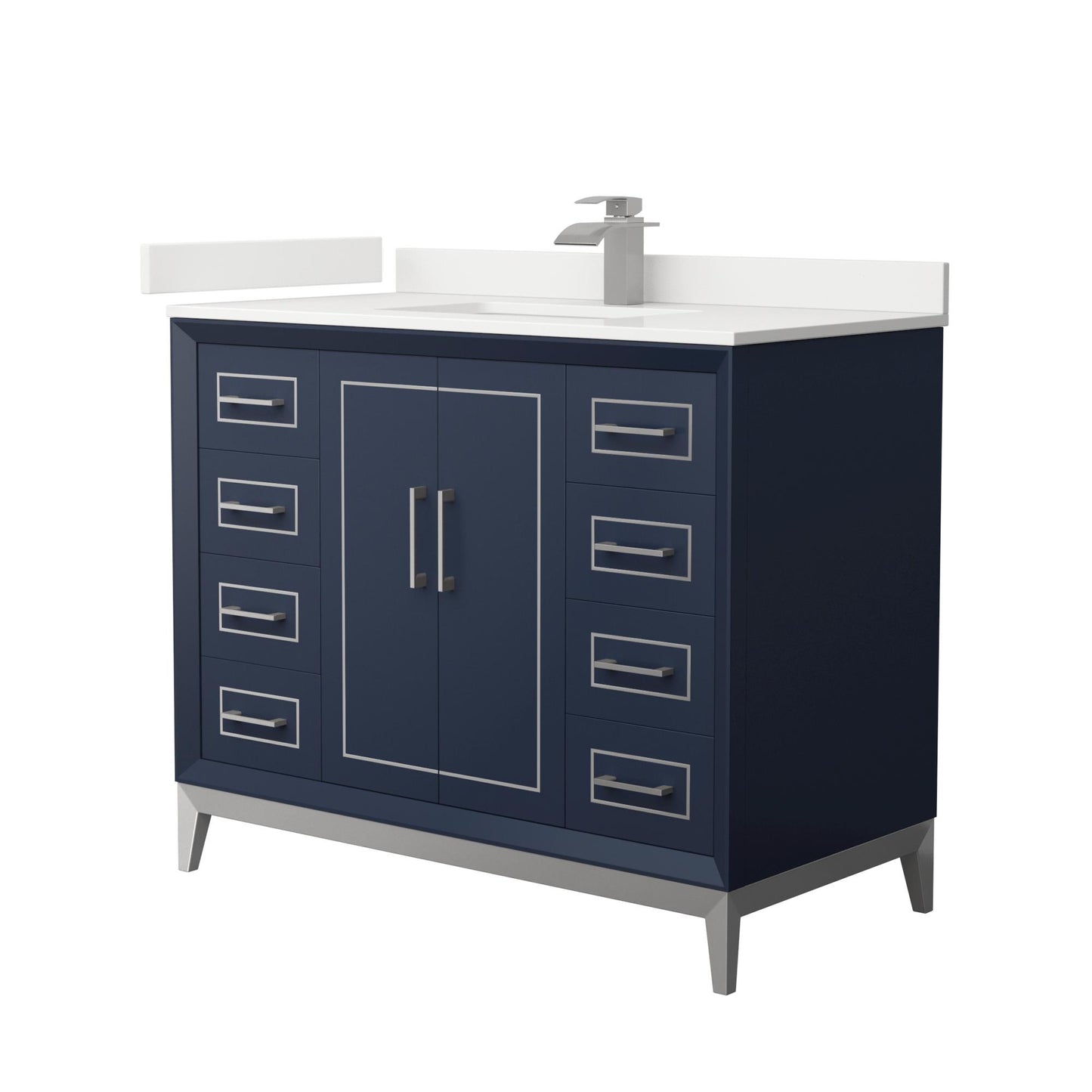 Marlena Single Bathroom Vanity - 42W x 35.25H x 22D