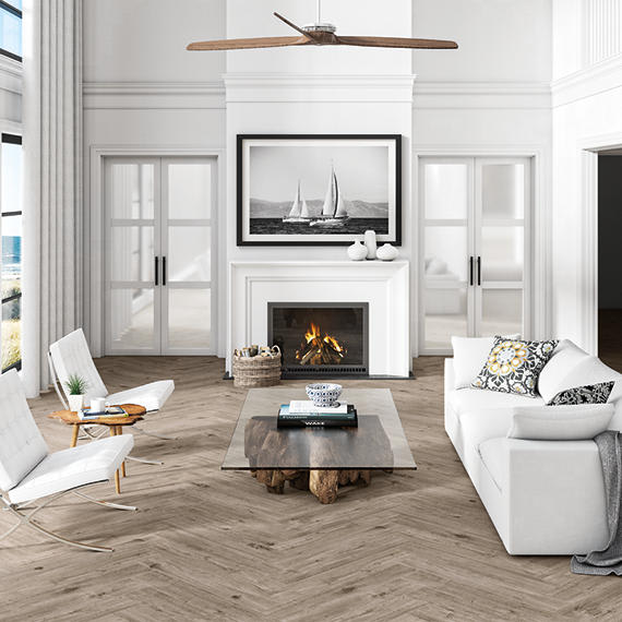 American Estates Pebble Plank 6X48 Matte