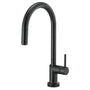 Odin 1.8 GPM Single Hole Pull Down Kitchen Faucet with On/Off Touch Activation and Arc Spout - Less Handle