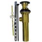 Cd Oil Rubbed Bronze Brass Pop-Up Assy, Polished Chrome