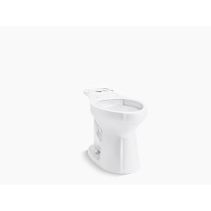 Cimarron® Toilet Bowl, Floor Mount, 12 in Rough, Elongated, White