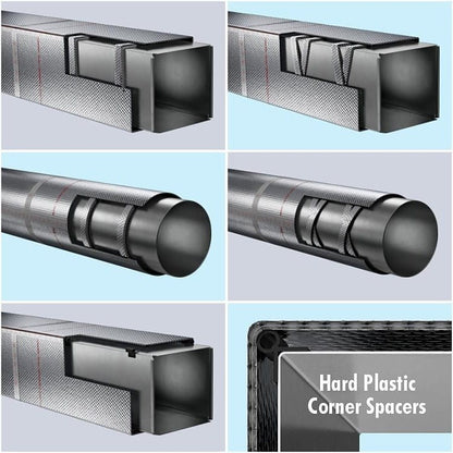 Bubble Wrap Insulation, 36 in W, 100 ft L, 5/16 in THK