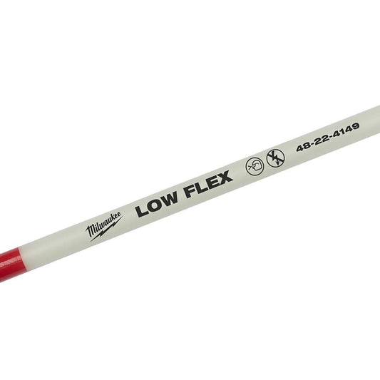 Combo Fish Stick Kit, 25 ft L, Fiberglass, White
