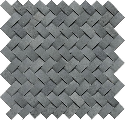 Stone a la Mod Urban Bluestone Basketweave 1 1/2X3/4 Honed