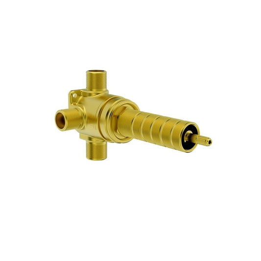 2-Port Rough-In Diverter With Stop, 1/2 in, MNPT/Welded Copper Inlet, 60 psi Pressure, 10.5 gpm