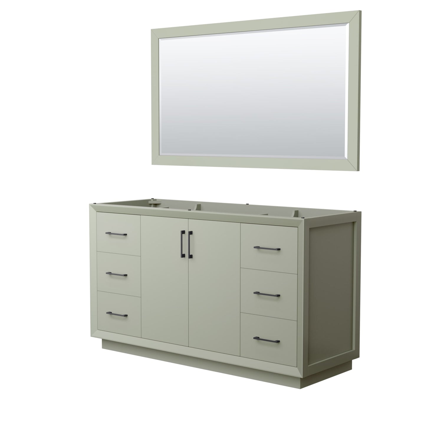 Strada Single Bathroom Vanity - 59.25W x 34.25H x 21.75D