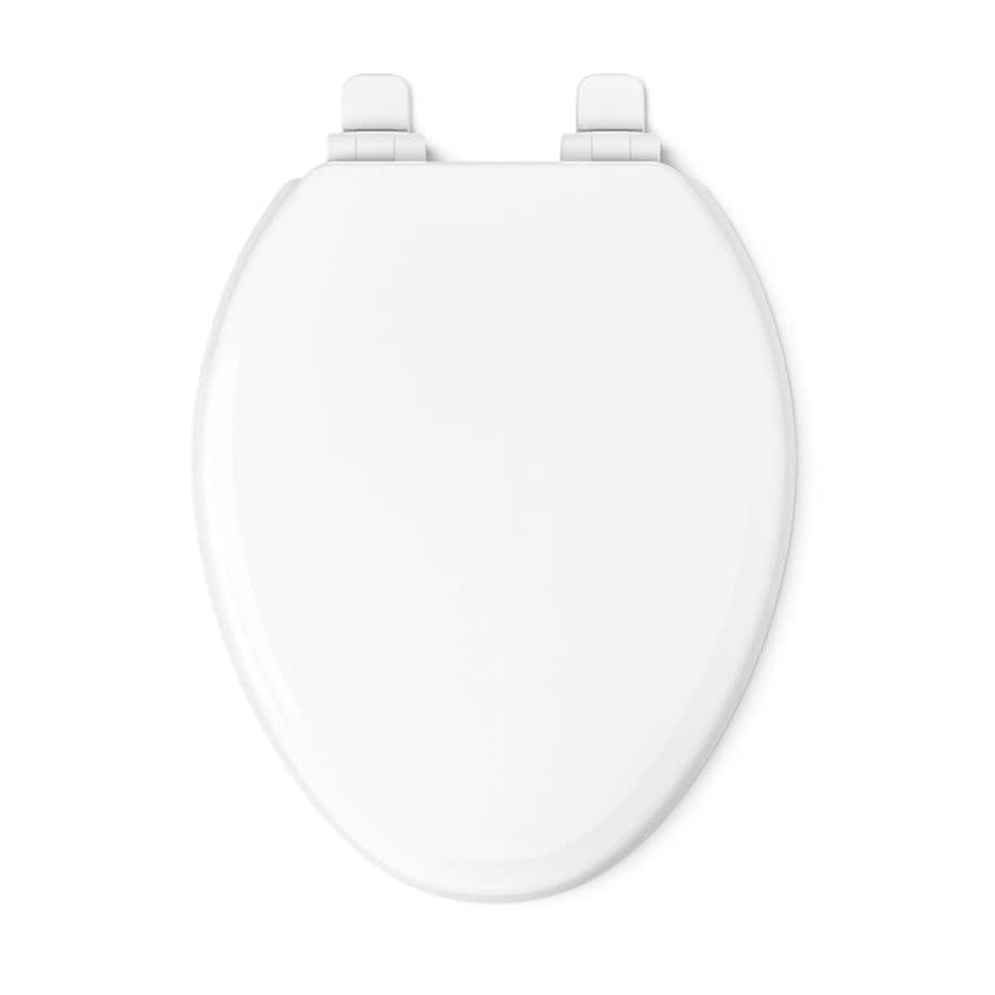 Ridgewood Elongated Molded Wood Toilet Seat with Quiet-Closeâ¢