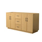 Elan Double Bathroom Vanity with Toe Kick - 65W x 34.25H x 21.5D