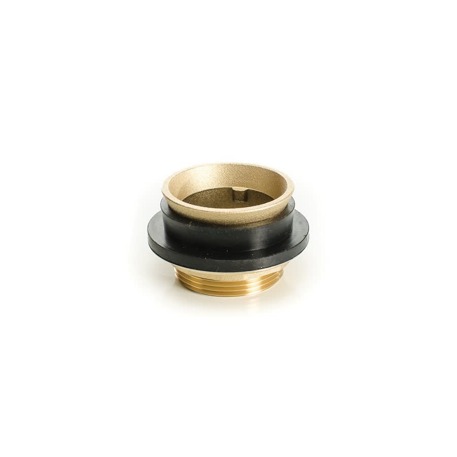 Closet Spud With Brass Lock Nut, 1-1/2 in