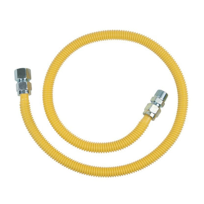 Gas Flex, 1/2 in ID, 3/4 in, FNPT x MNPT, 48 in L