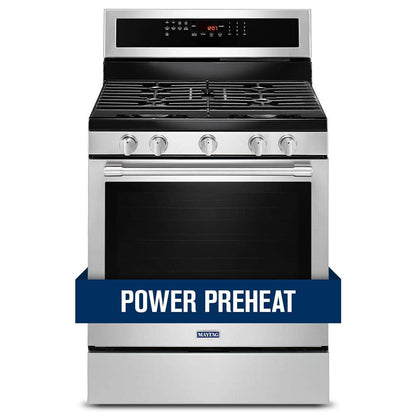 5.8 cu. ft. Gas Range with True Convection in Fingerprint Resistant Stainless Steel