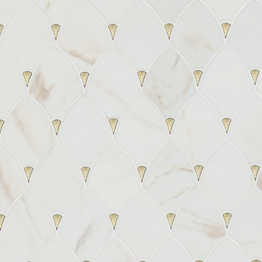Citadel Gold Trident Tile