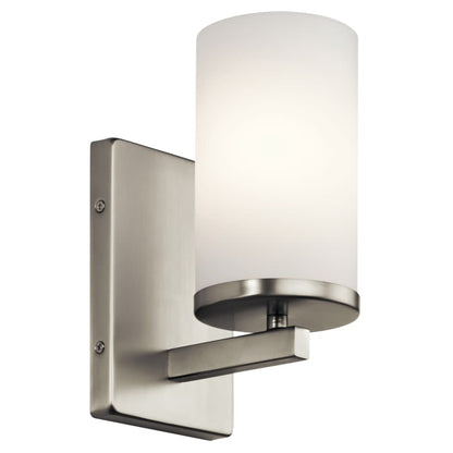 Crosby 9" Tall Bathroom Sconce