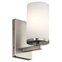 Crosby 9" Tall Bathroom Sconce