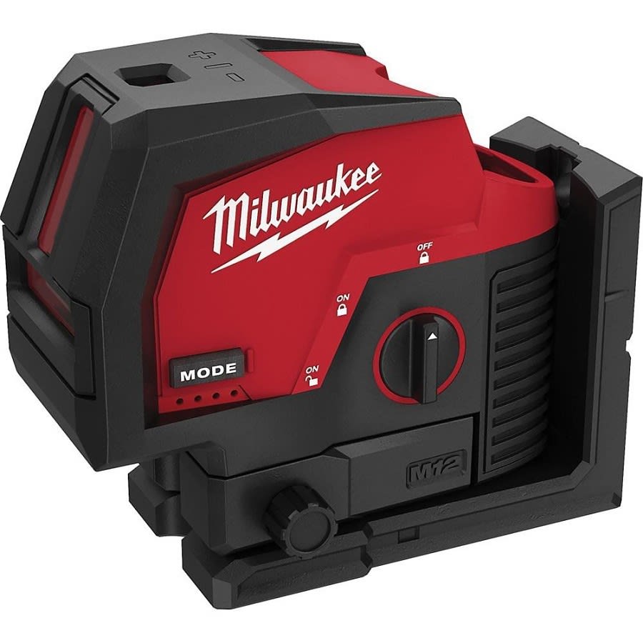 M12™ Automatic Cordless Self Leveling Cross Line and Plumb Points Laser, 12 V, M12™ REDLITHIUM™ 3.0 CP Battery