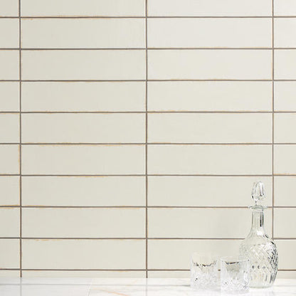 Terramater Vanilla Rectangle 3.5X15 Glossy