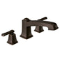 Boardwalk Deck Mounted Roman Tub Filler Trim