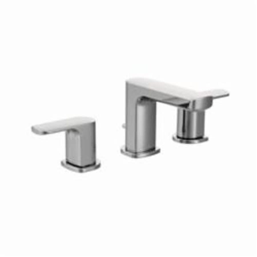 Rizon™ Widespread Lavatory Faucet, ADA, 2 Handle, 3-Hole, 1.2 gpm, Polished Chrome
