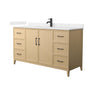 Elan Single Bathroom Vanity - 60W x 35H x 22D