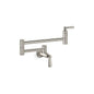 Edalyn™ by Studio McGee Pot Filler Faucet, Wall Mount, 1 Lever Handle, 1-Hole, Vibrant Polished Nickel