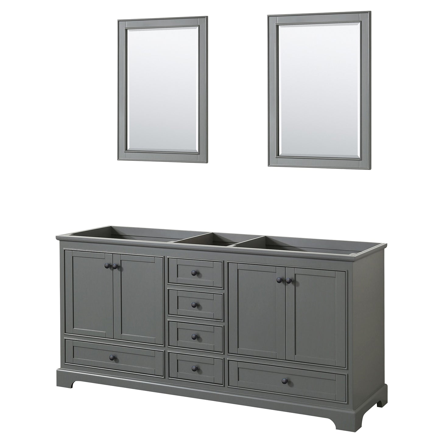 Deborah Double Bathroom Vanity - 71W x 34.25H x 21.5D