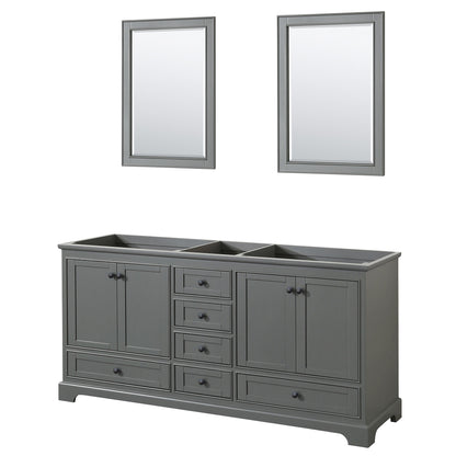 Deborah Double Bathroom Vanity - 71W x 34.25H x 21.5D
