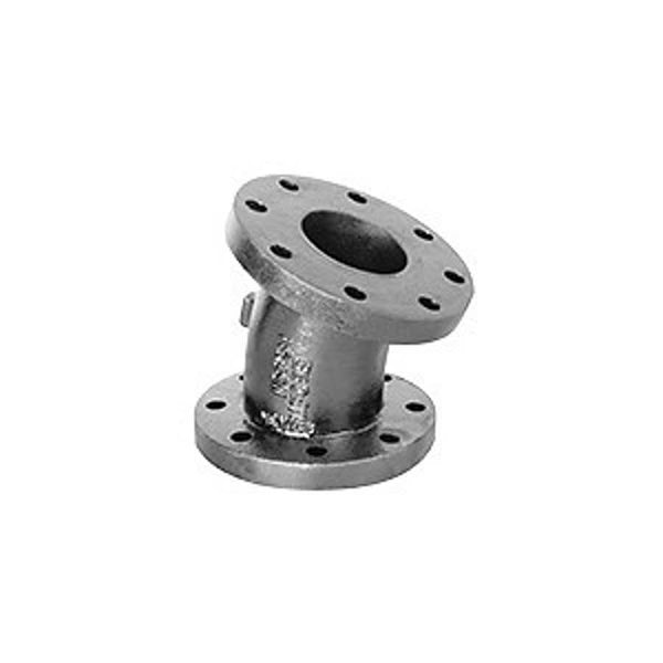 22.5 deg Elbow, 2 in, FNPT, Cast Iron