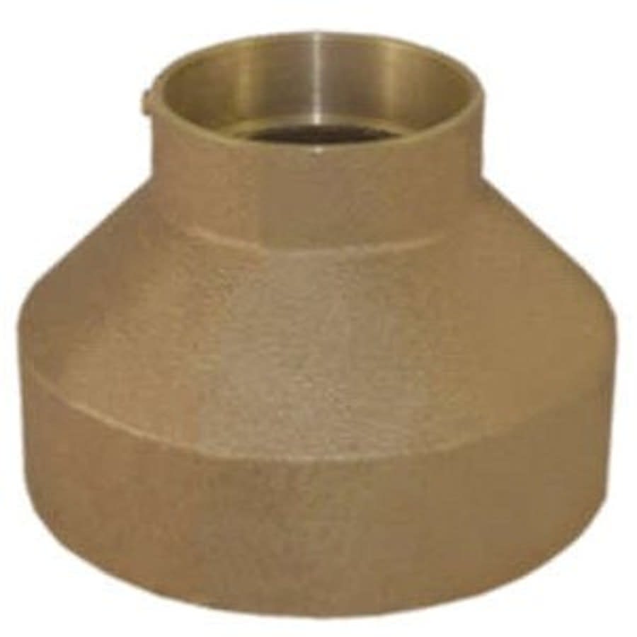 DWV Bushing, 4 x 2 in, Fitting x C, Copper