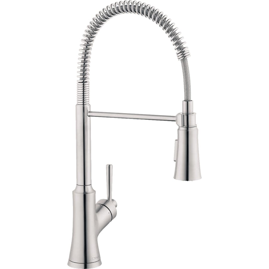 Joleena 1.75 GPM Pre-Rinse Kitchen Faucet Semi-Pro Spout with Magnetic Docking & Toggle Spray Diverter - Limited Lifetime Warranty