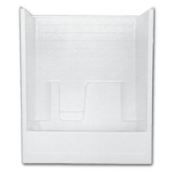 1-Piece Tub & Shower, 32 x 60 in, Right Hand Drain, White