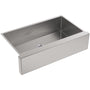 Strive 35-1/2" Single Basin Undermount 16-Gauge Self Trimming Sink with SilentShield