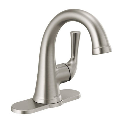 Kayra™ Single Hole or Centerset Lavatory Faucet, ADA, 1 Handle, 1 or 3-Hole, 1.2 gpm, Stainless