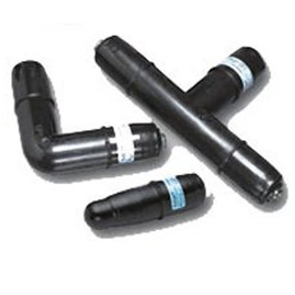 Gas Reducer Coupling, 1 x 3/4 in, Permasert, Polyethylene