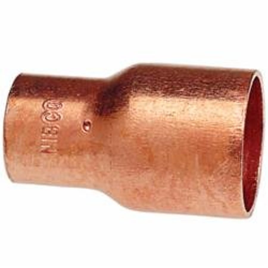 Reducer Coupling, 1/2 x 1/8 in, C, Copper