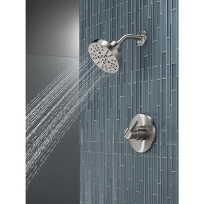 Nicoli Single Function Pressure Balanced Shower Only with Included Rough-In Valve