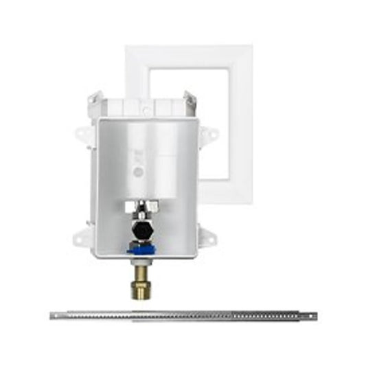 OxBox™ Fire-Rated Ice Maker Outlet Box With MiniRester™ Arrester, 1/2 in, Female C, ABS