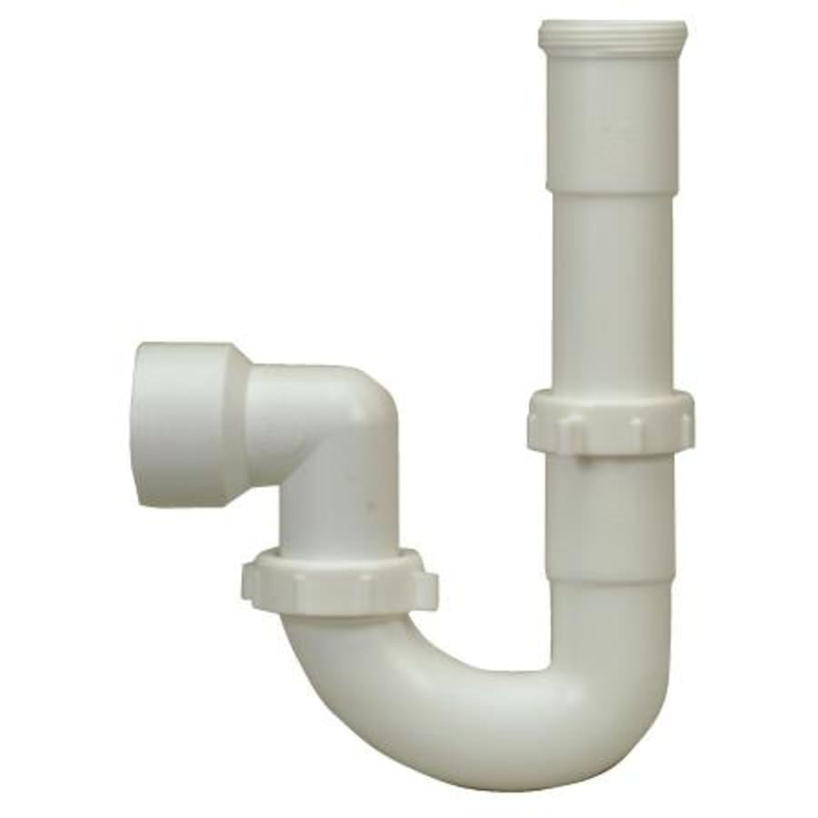 12-1/4" Plastic SJ Tubular P-Trap (1-1/4" X 1-1/2" Connections)