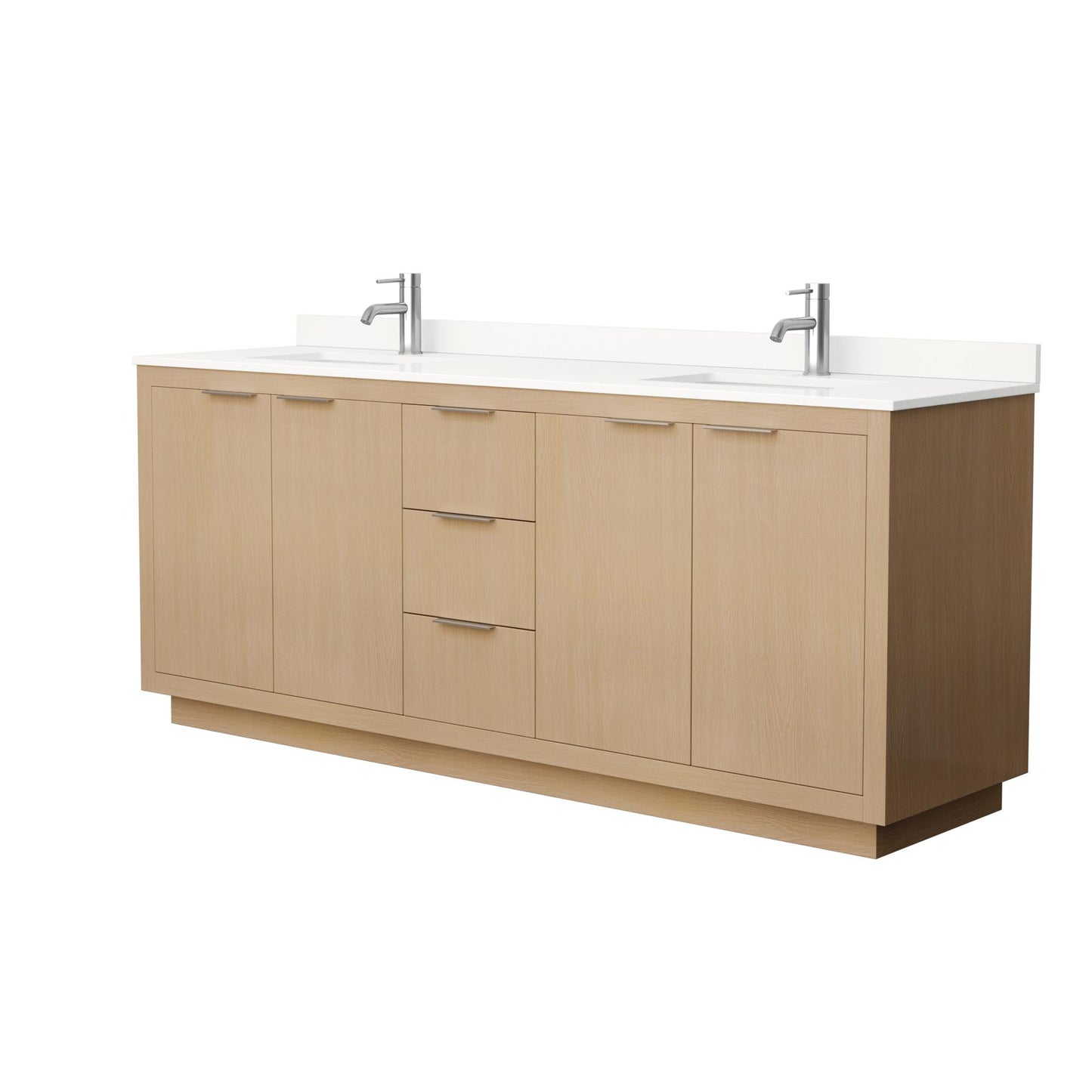 Maroni Double Bathroom Vanity - 80W x 33.75H x 22D