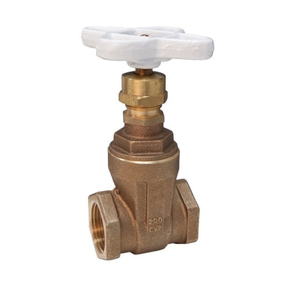 113 Non-Rising Stem Gate Valve, 1-1/4 in, FNPT, Bronze