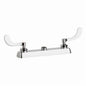 Utility Sink Faucet, Deck Mount, ADA, Blade Handle, Polished Chrome