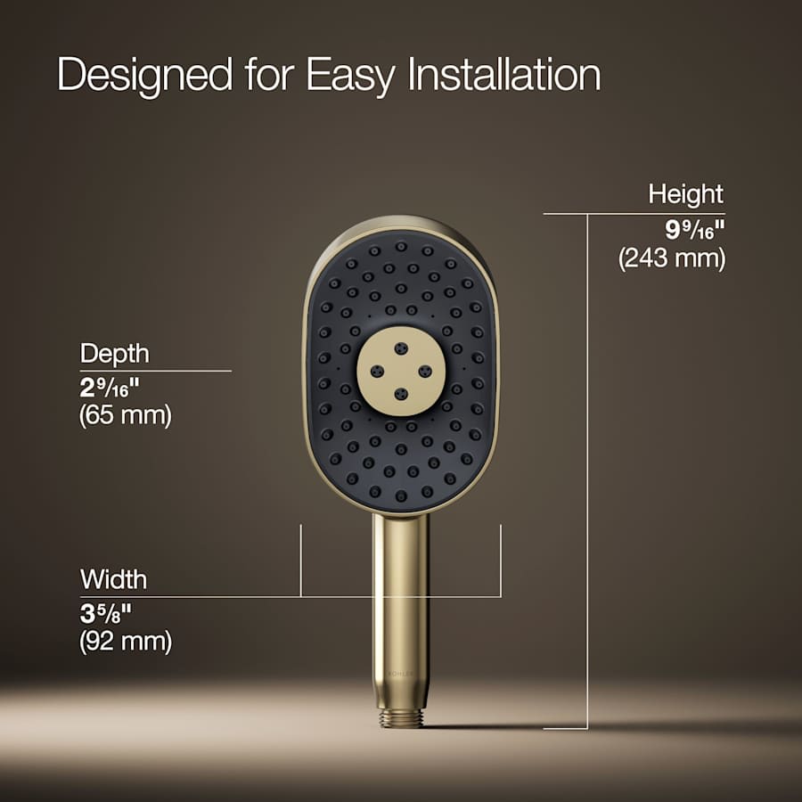 Statement 2.5 GPM Multi Function Hand Shower with MasterClean Sprayface