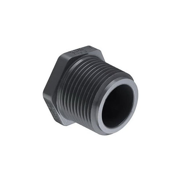 Plug, 1/2 in, MNPT, SCH 80/XH, PVC