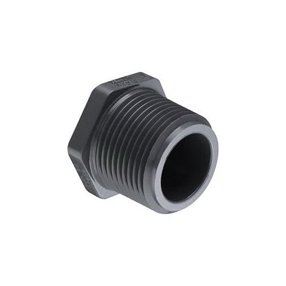 Plug, 2 in, MNPT, SCH 80/XH, PVC