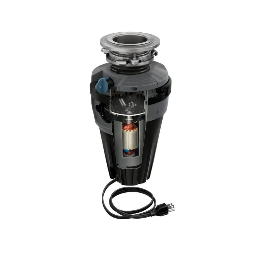 EX Series 1 HP Continuous Garbage Disposal with Motion Activated Lighting