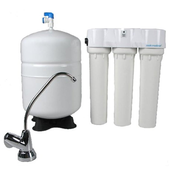 3-Stage Reverse Osmosis System, 50 GPD