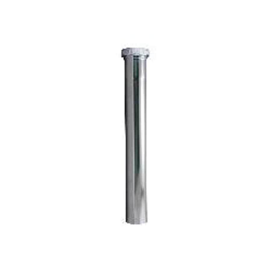 Tubular Extension, 1-1/2 in, Tube x Slip Joint, 17 ga, Chrome