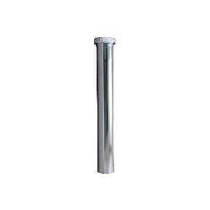 Tubular Extension, 1-1/2 in, Tube x Slip Joint, 17 ga, Chrome