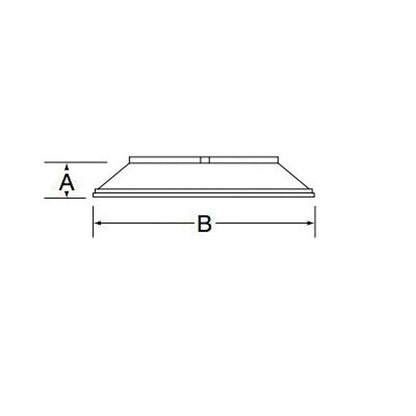 Round Vent Storm Collar, 3 in Dia