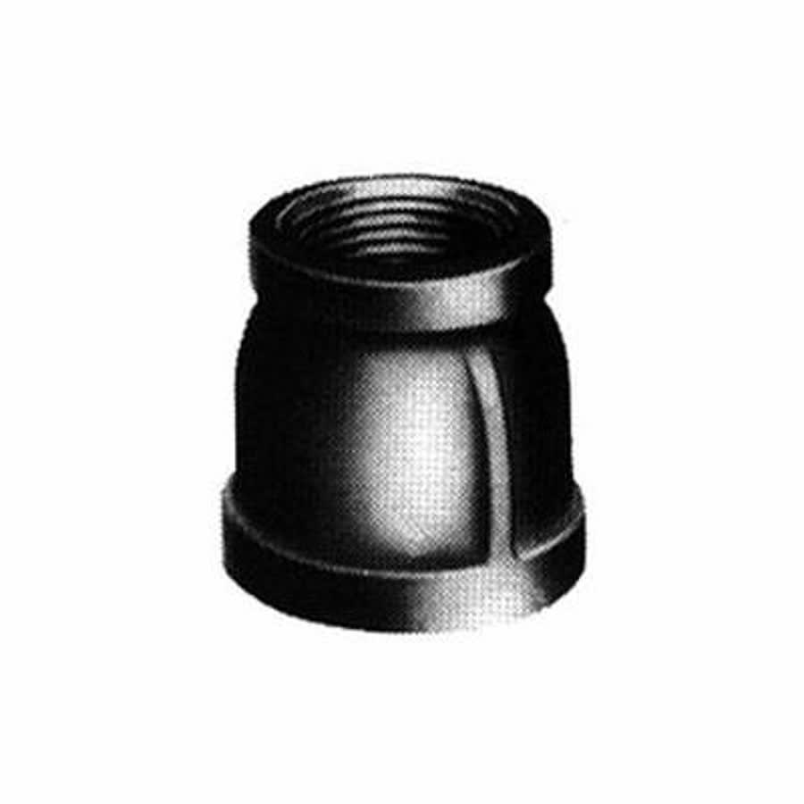 Reducer Coupling, 1-1/4 x 1 in, FNPT, 150 lb, Malleable Iron, Galvanized, Domestic