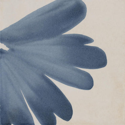 Rice Natural Deco Blossom Square 6X6 Glossy